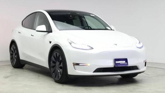 TESLA MODEL Y 2021 5YJYGDEF7MF267906 image